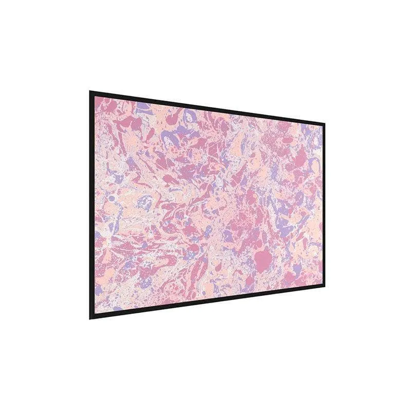 Brandy Rose Abstract Canvas Wall Painting - Black Frame media 3
