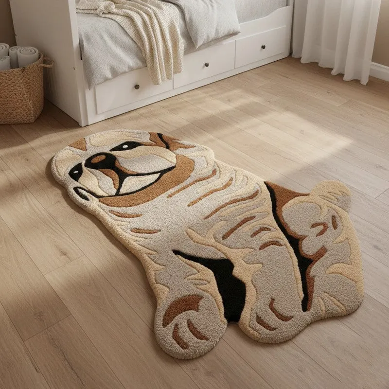 Little Pup Cotton Carpet - Brown media 3