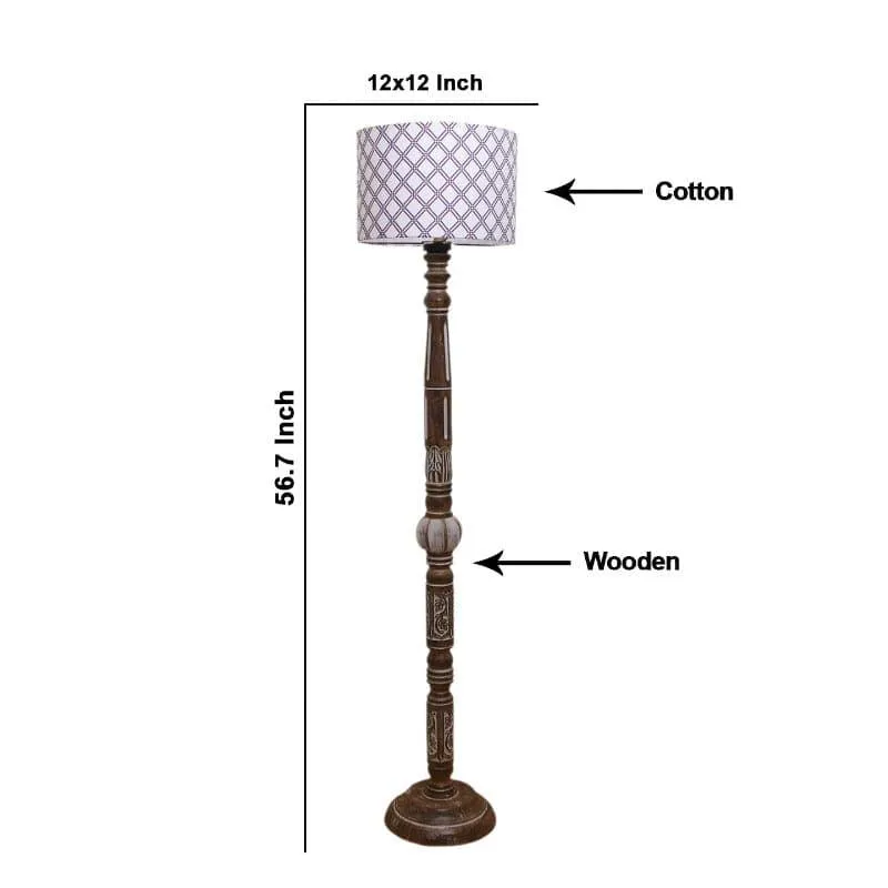 Colton Round Cranby Floor Lamp media 5