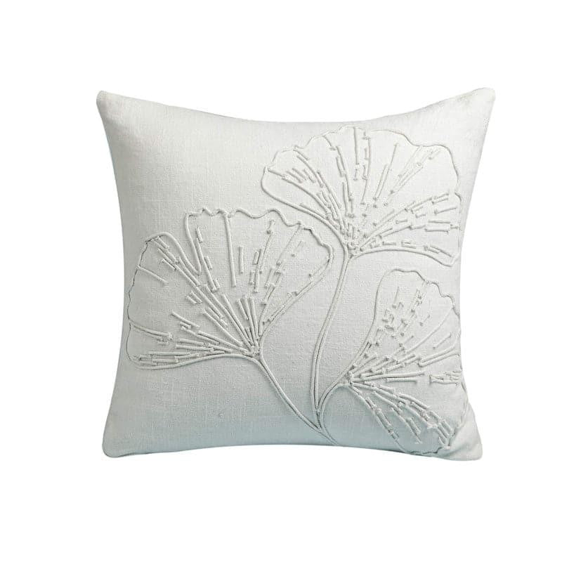 Flodera Embroidered Cotton Cushion Cover media 4