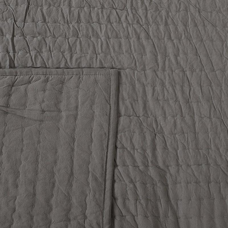 Trine Solid Cotton Quilt - 250 GSM media 5