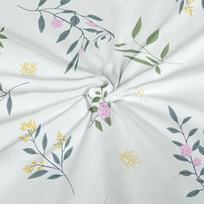 Petite Petals II Microfiber Microfiber Bedsheet - 150 GSM media 6
