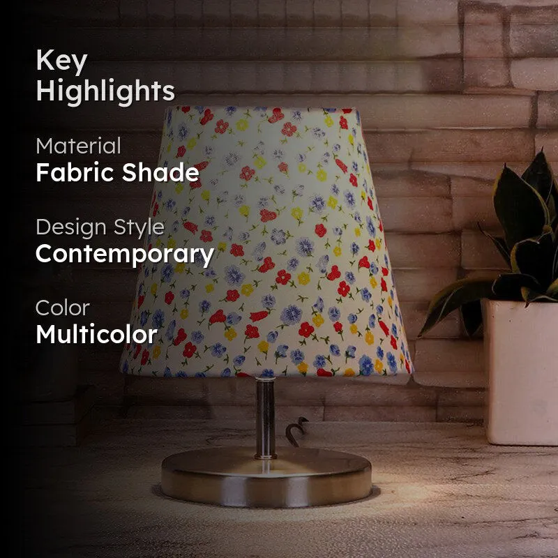 Vidro Color Splash Fabric Table Lamp - Multicolor media 2