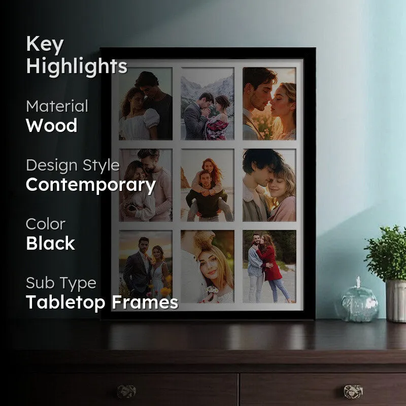 Revera Collage Photo Frame - Black media 2