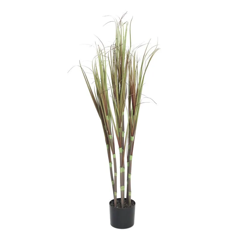EcoLeaf Artificial Plant With Black Plastic Pot - 3.9 ft media 4