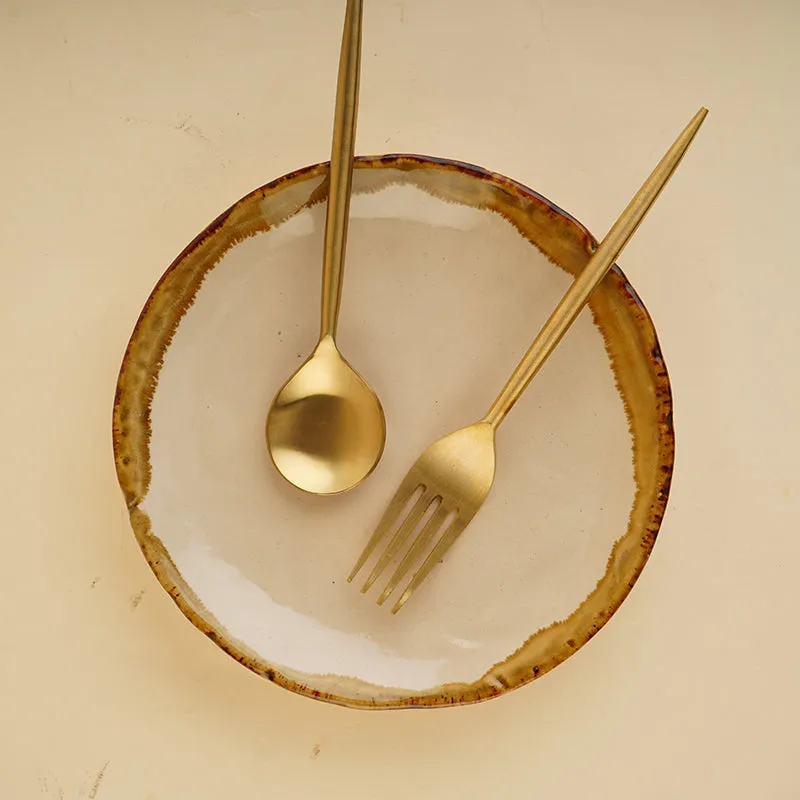 Piera Ceramic Quarter Plate media 4
