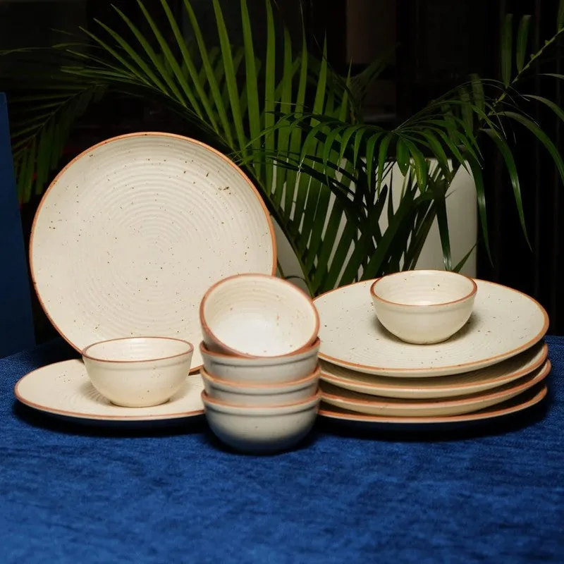 Solvra Tavin Veyra Dinner Set - 12 Piece Set media 1