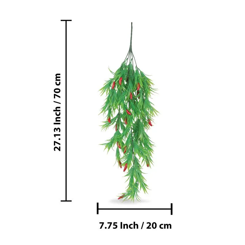 Typora Artificial Plant With Metal Wall Stand - 2.3 Feet media 7