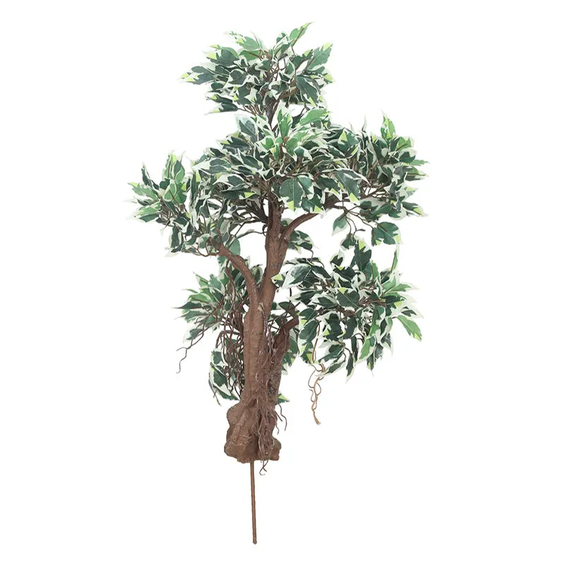 Verdant Vibes Artificial Plant With Black Plastic Pot media 5