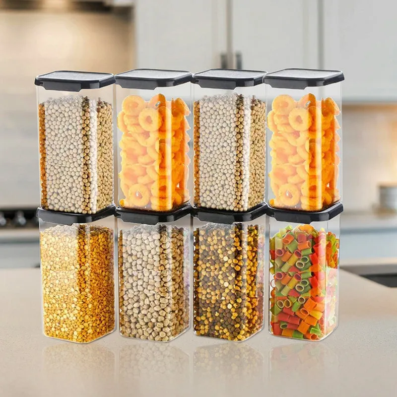 Canden Airtight Container (1500 mL Each) - Set Of Eight media 1