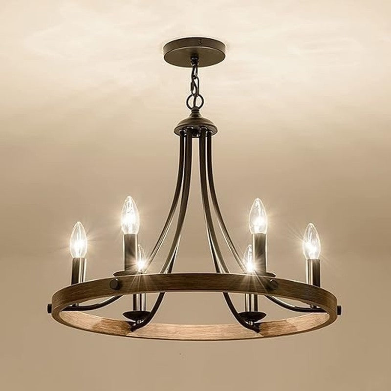 Glowara Metal Chandelier media 2
