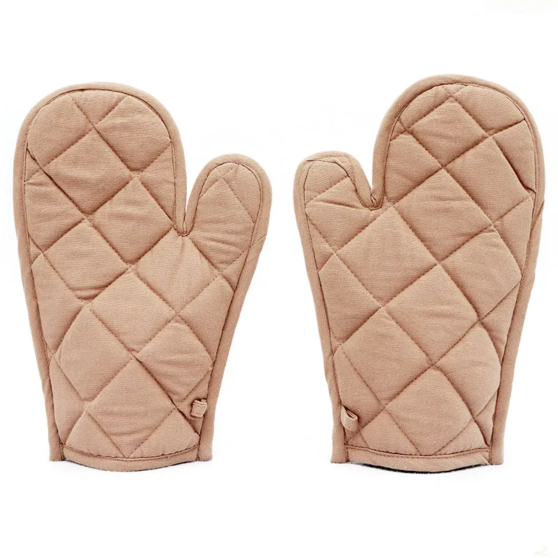 Swayam Garde Kitchen Gloves (Beige) - Set Of Two media 4