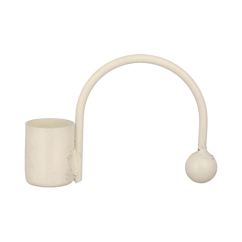 Arfa Tealight Candle Holder (White) - Set of Four media 3