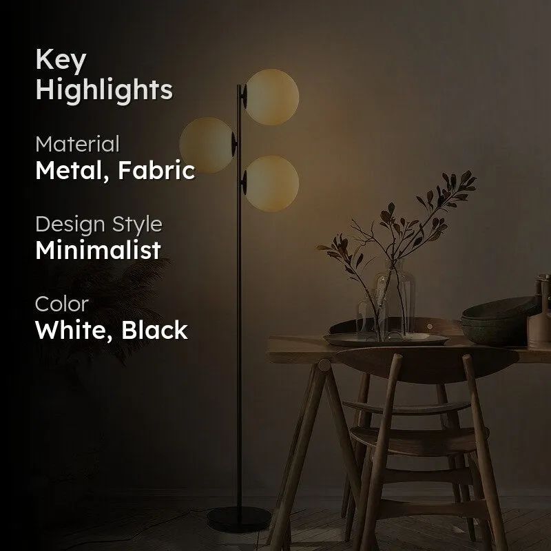 ZenGlow Minimalist Metal Floor Lamp media 2
