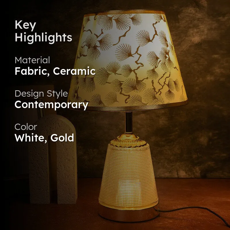 AarviDecor Weston Accent Fabric Table Lamp media 2