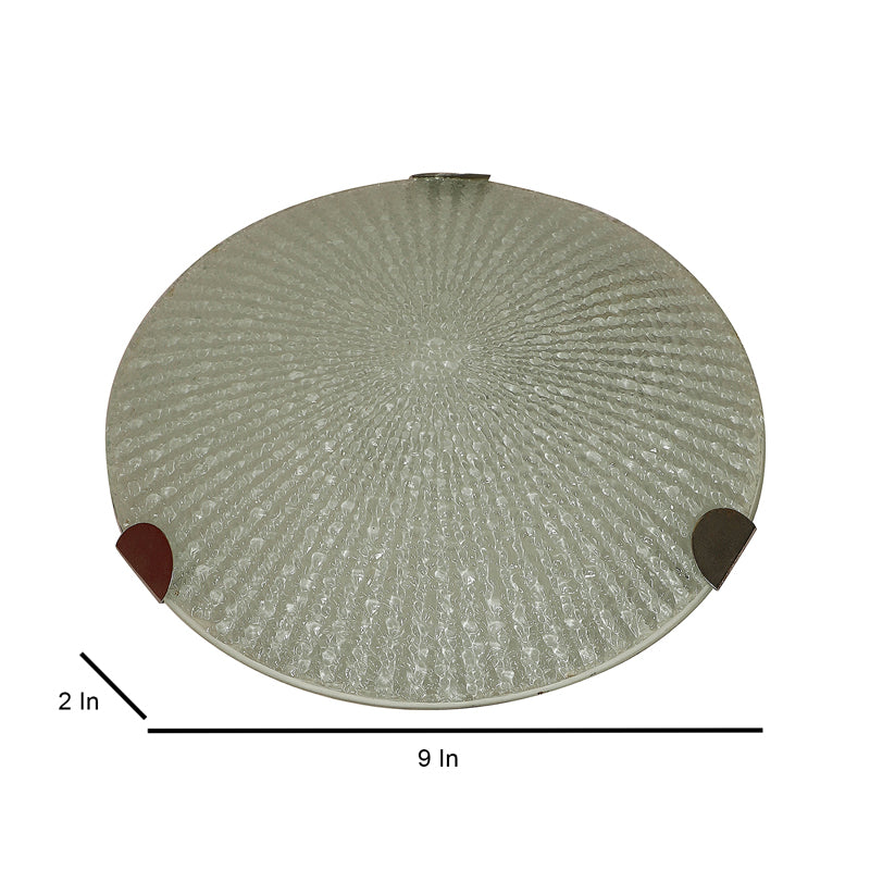 Saleira Glass & Iron Ceiling Lamp - Grey media 8