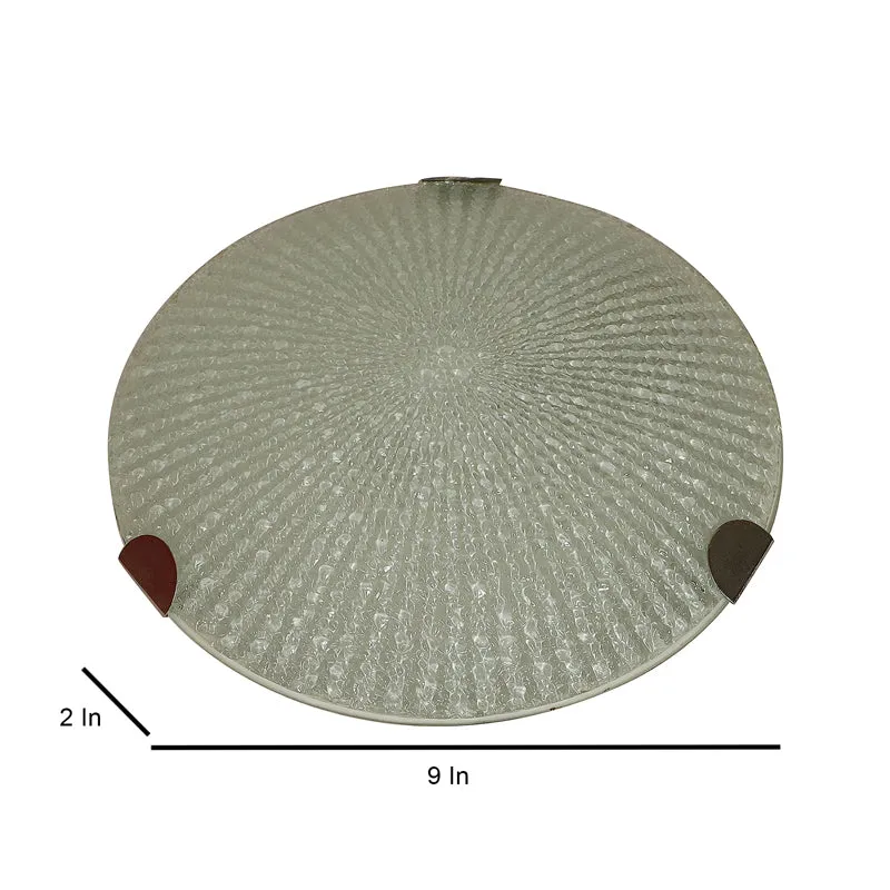 Saleira Glass & Iron Ceiling Lamp - Grey media 8