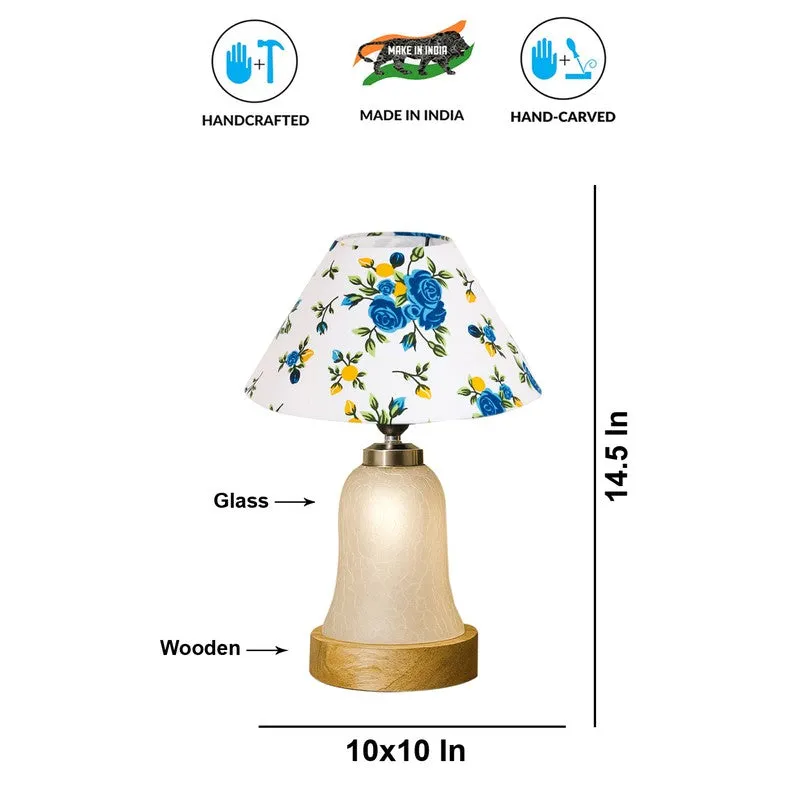Zoravelle Fleur Wooden Table Lamp - Multicolor media 9