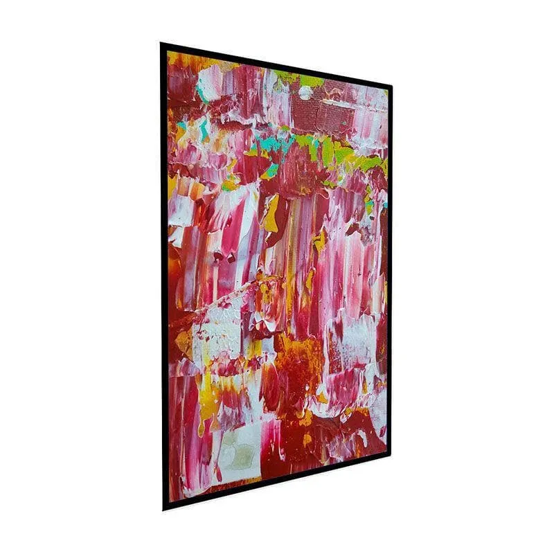 Dessert Abstract Canvas Wall Painting - Black Frame media 3