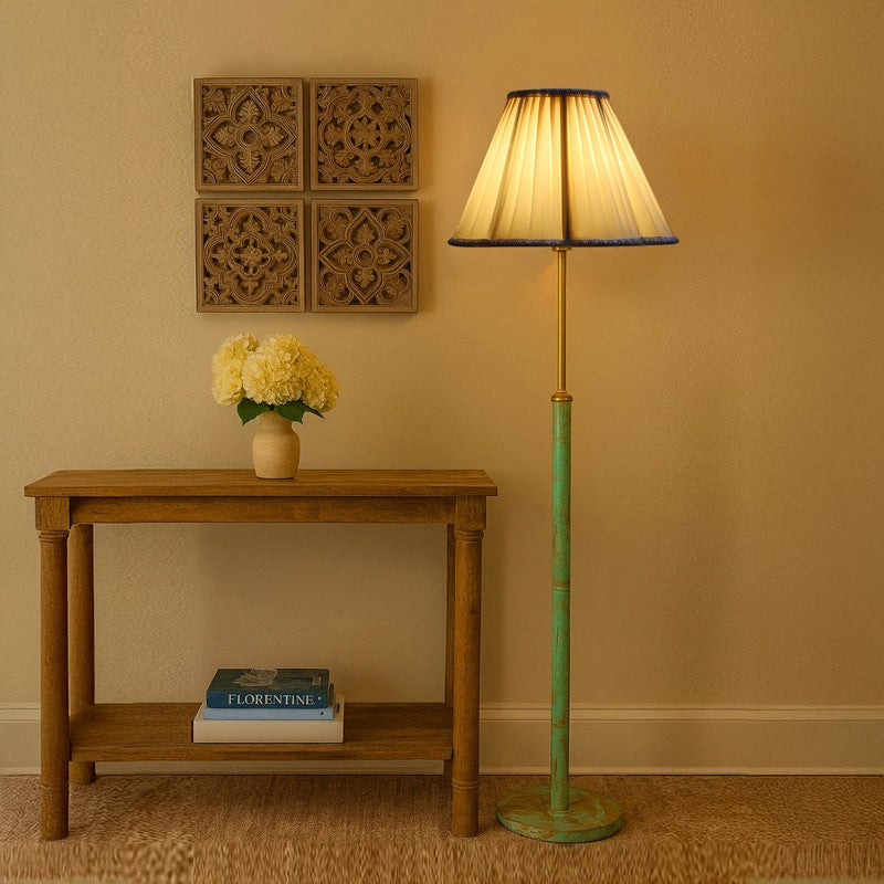 River Bend Wooden Floor Lamp