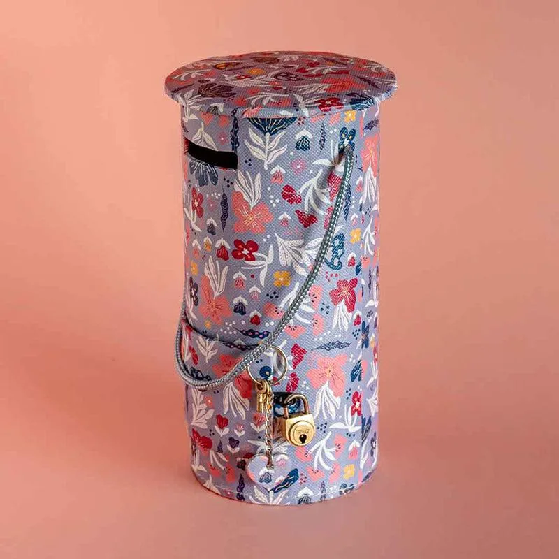 Fleur Fund Paper & Leather Piggy Bank media 6