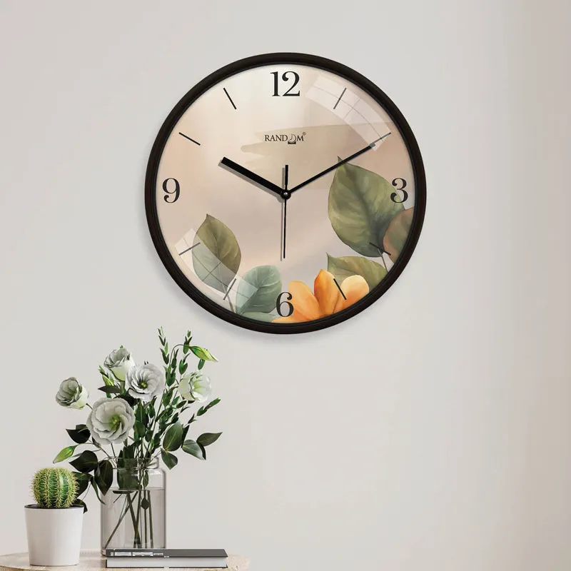 Kenn Floral Wall Clock media 1