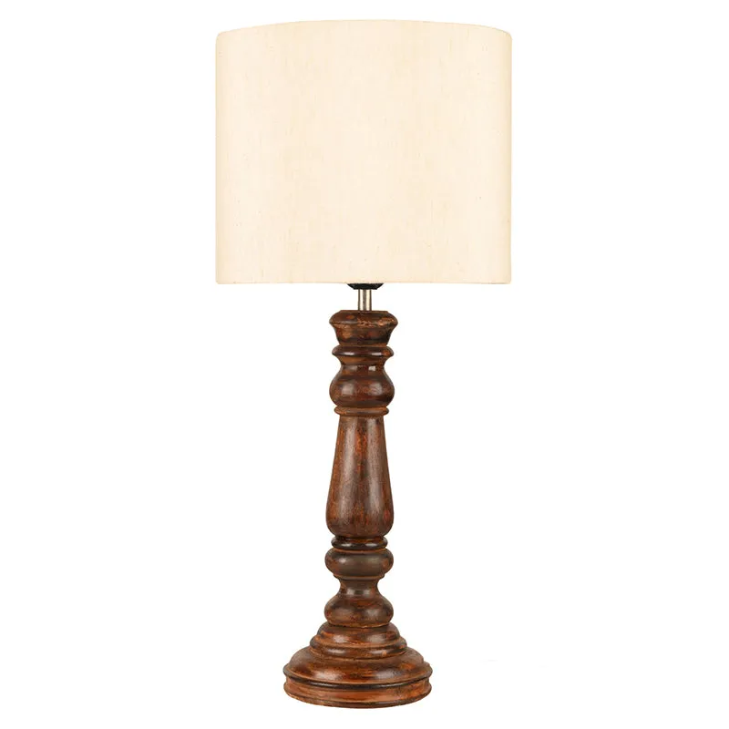 Athensia Fabric Table Lamp - Ivory media 4