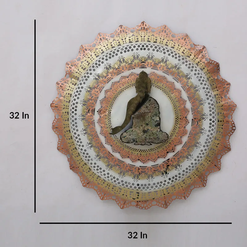 Buddha & Mandala Iron Wall Accent media 10
