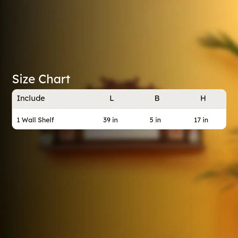 Alia Teak Wood Shelve media 9