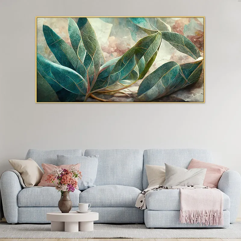 Wisp Of Leaves Canvas Wall Painting media 1
