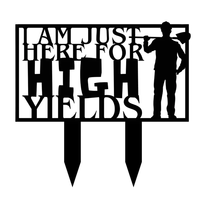 High Yields Garden Stake media 3