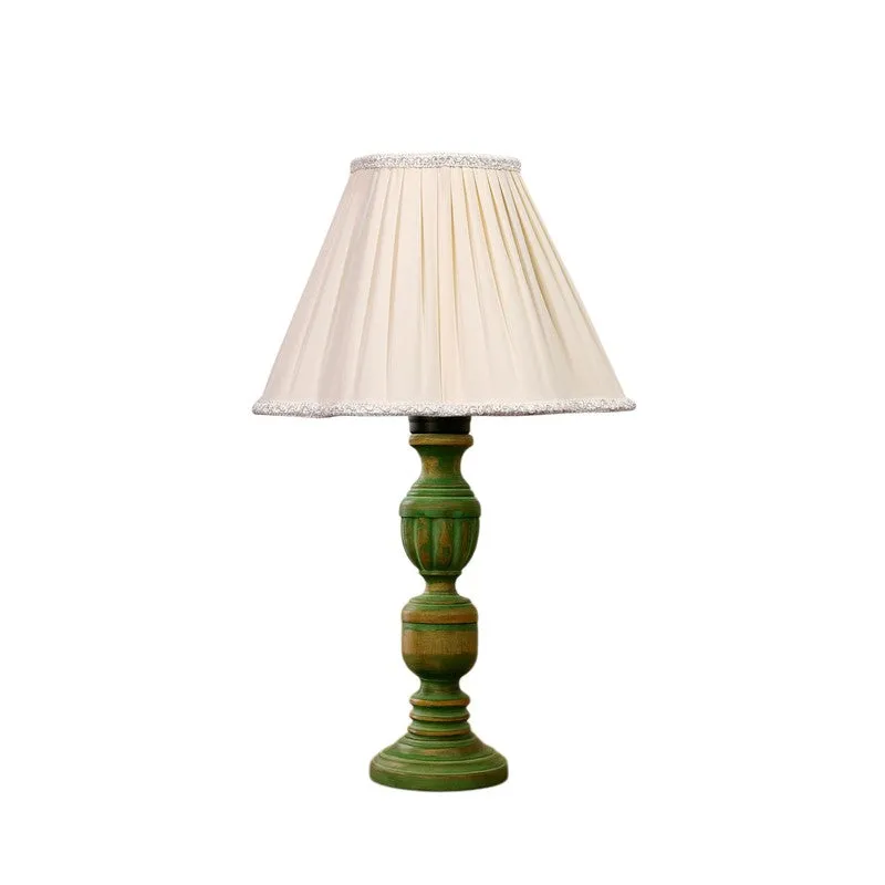 Arvello Rivo Wooden Table Lamp - OffWhite media 5