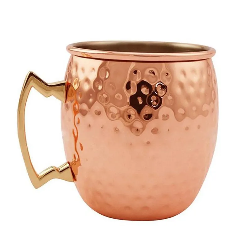 Frost Sip Copper Moscow Mule Drinking Glass (500 mL) - Set Of Two media 8