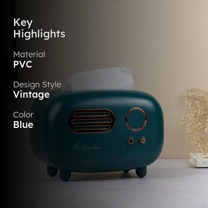 Retro Blues Tissue Box media 2