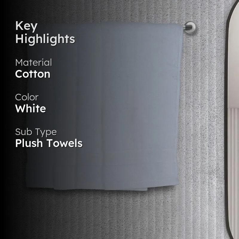 Miorah Hand Towel (White) - Set Of Four media 2