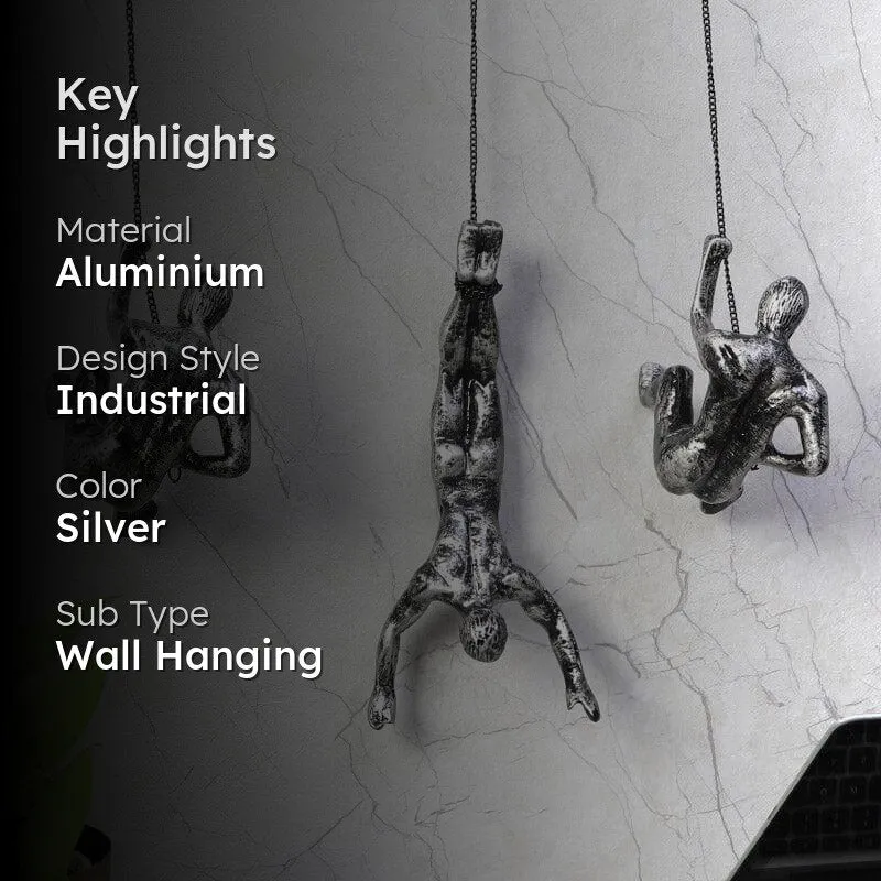 Acrobat Art Aluminium Wall Accent - Set Of Three media 2