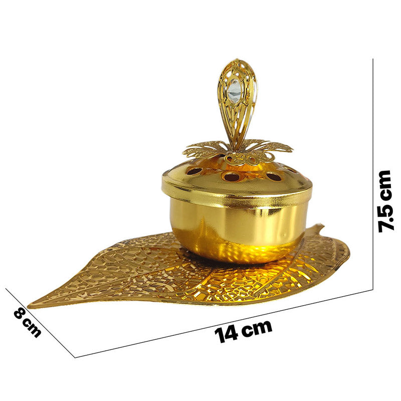Radha Festive Metal Diffuser - Set Of Two media 8