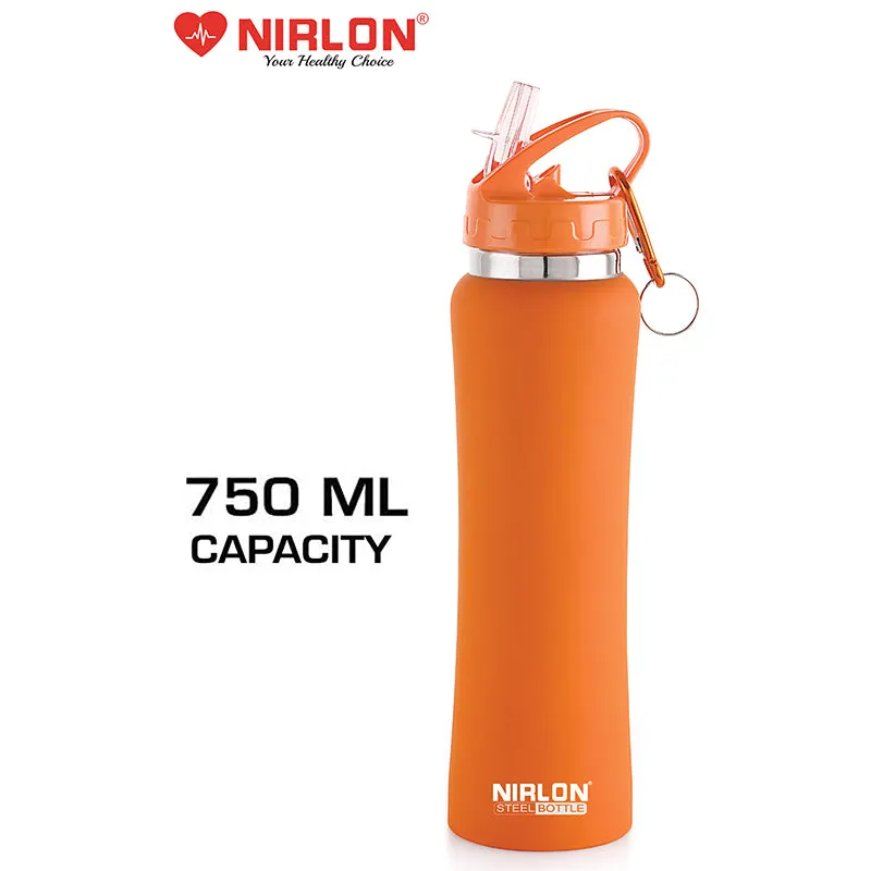 Valento Sipper Water Bottle (Orange) - 750 mL media 6
