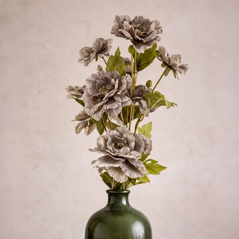 AarviDecor Peony Mist Silk Artificial Flowers media 3