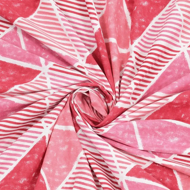 Softo Cotton Bedsheet (Pink) - 240 TC media 4