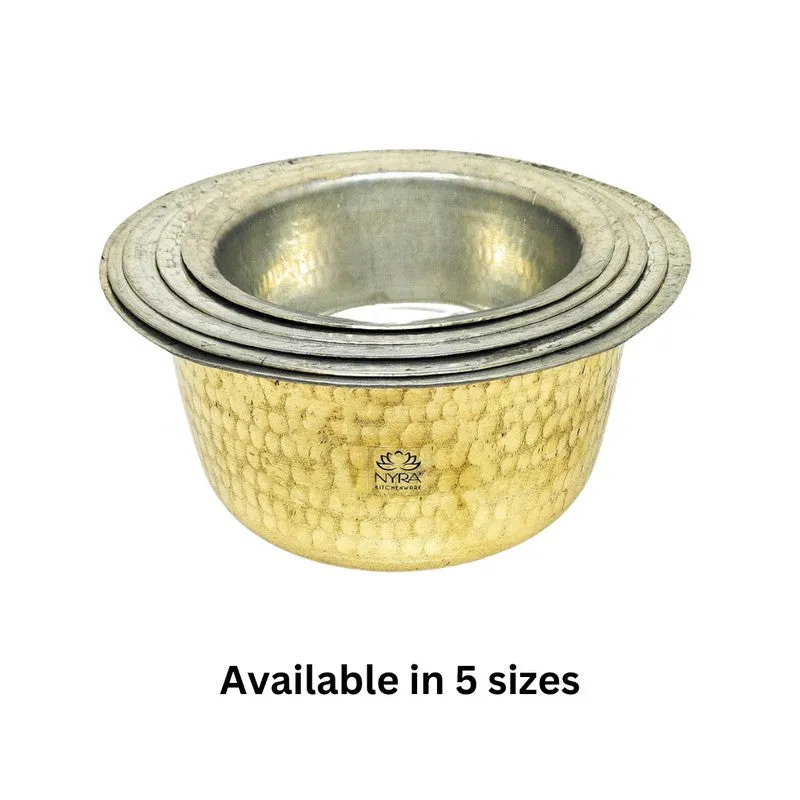 BoilAura Versatile Brass Cooking Pateela -2500 mL media 5