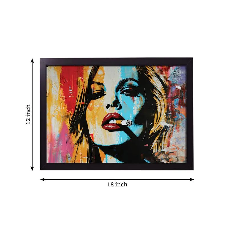 Cinder Muse Wall Painting media 4