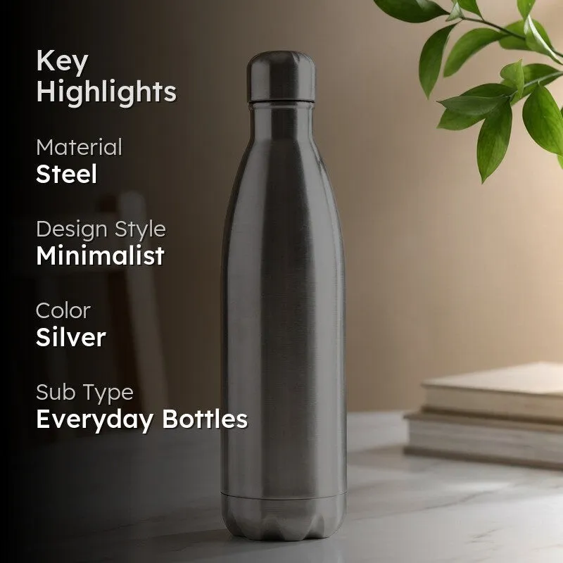 LiquiMate Airtight Bottle (Silver) - 1000 mL media 2