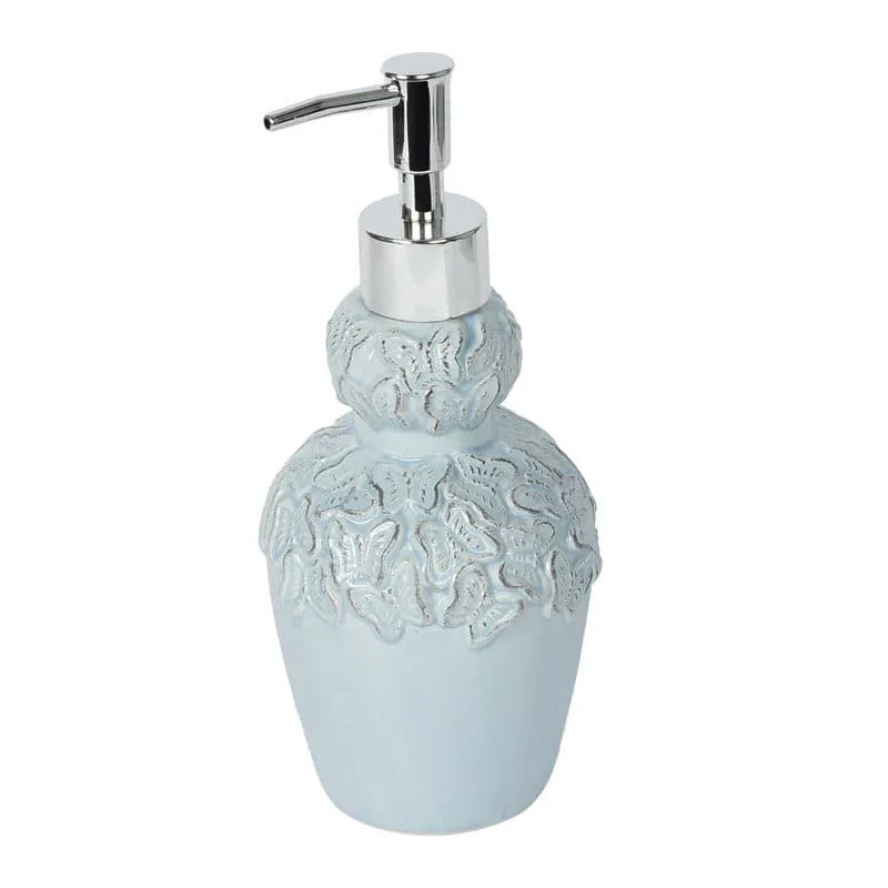 Floral Luxe Soap Dispenser - Blue media 4