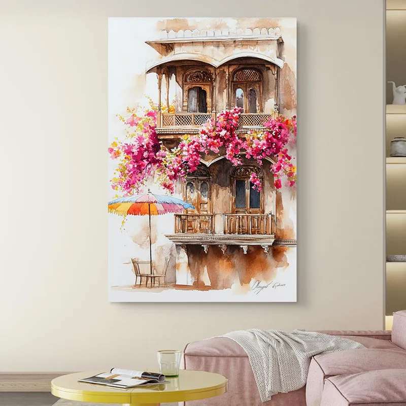 Garden Balconies Wall Painting media 1