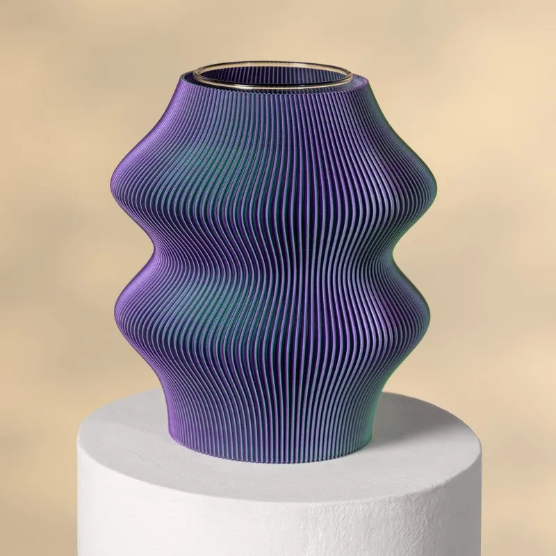 Fig Living Phantom Vase GP (3d Printed) - Two Piece Set media 8