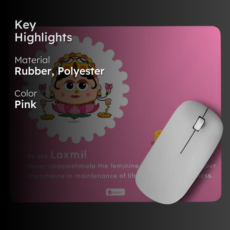 Whimsy Cute Laxmi Mouse Pad media 2