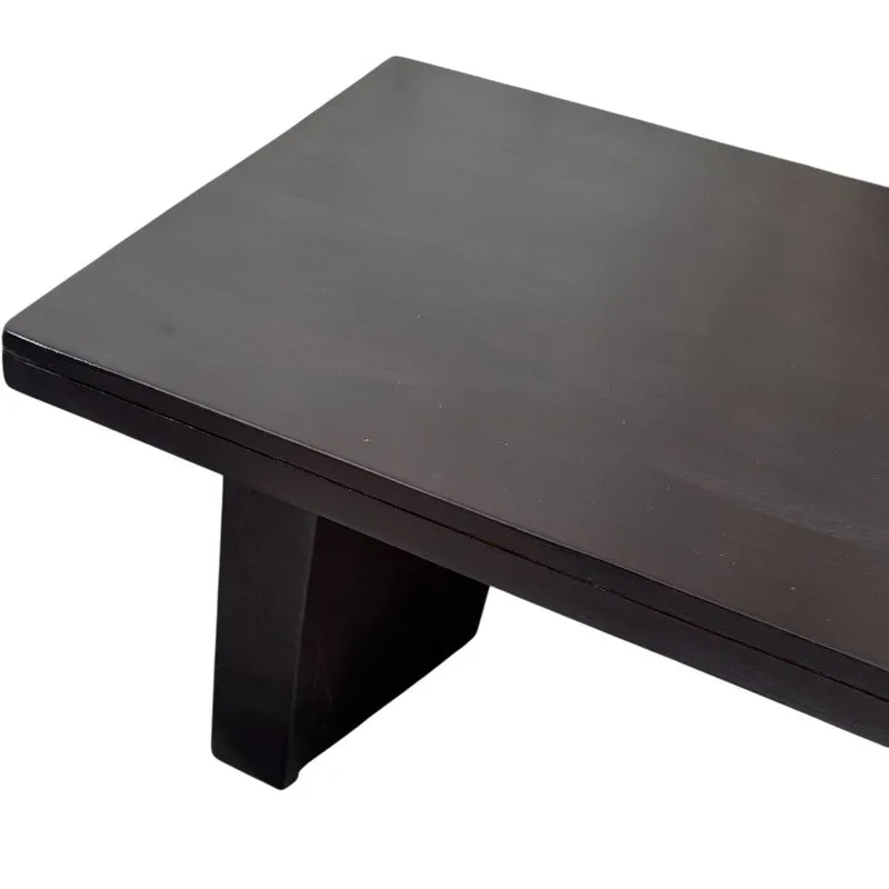 Avenox Sheesham Wooden Center Table - Black media 7