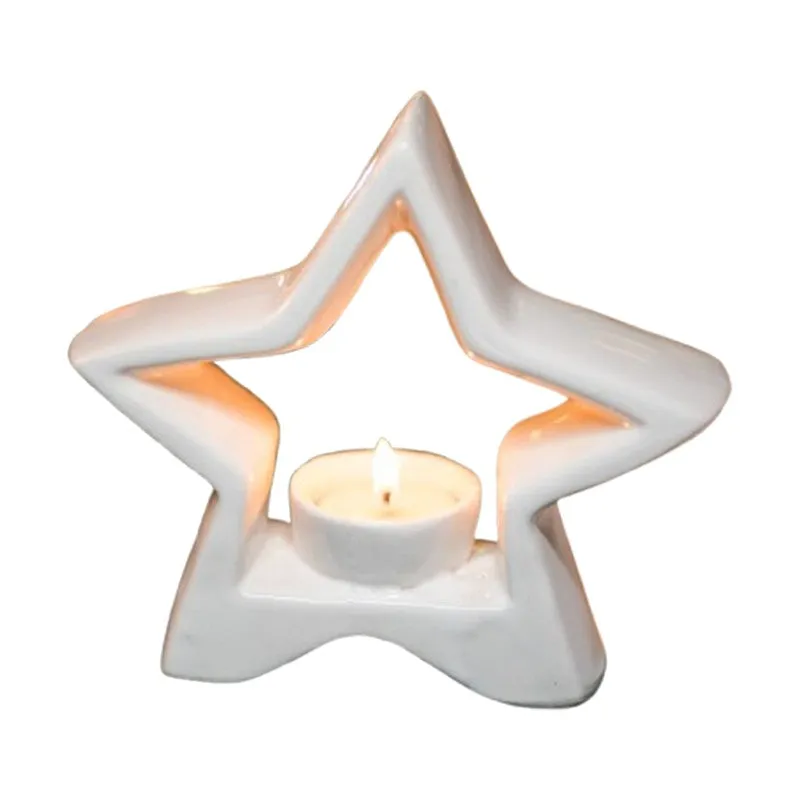 Christmas Star Tealight Holder media 3