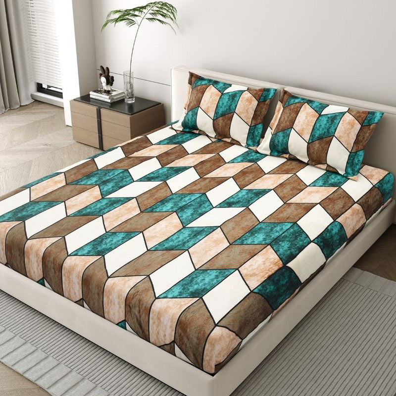 PatternNest Woolen Bedsheet - 150 GSM